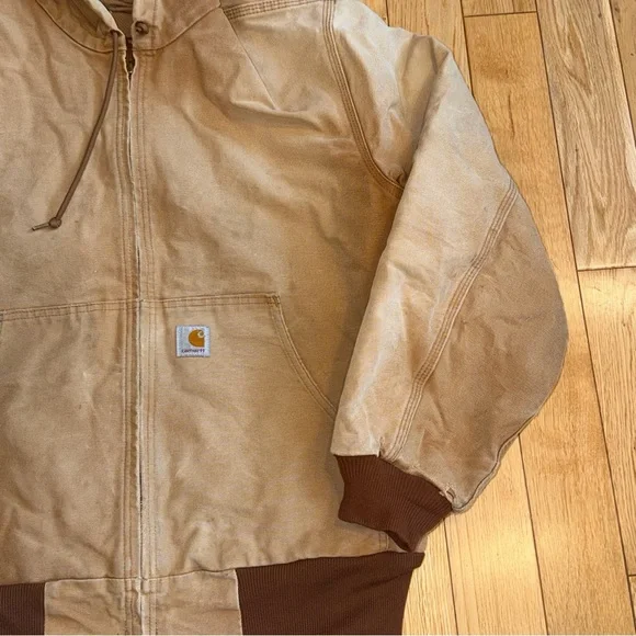 Vintage 90’s carhartt work jacket large - Picture 3 of 9